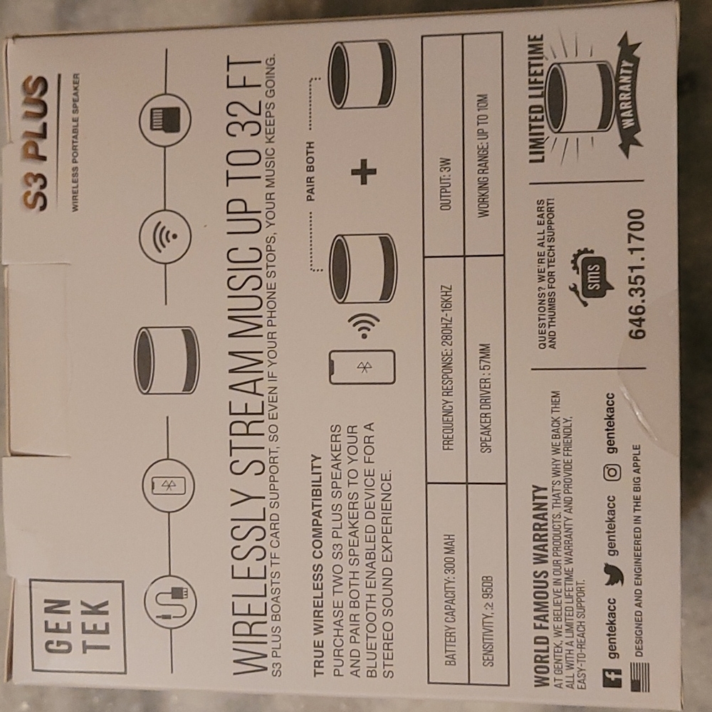 Wireless Portable Speaker - Picture 4 of 5